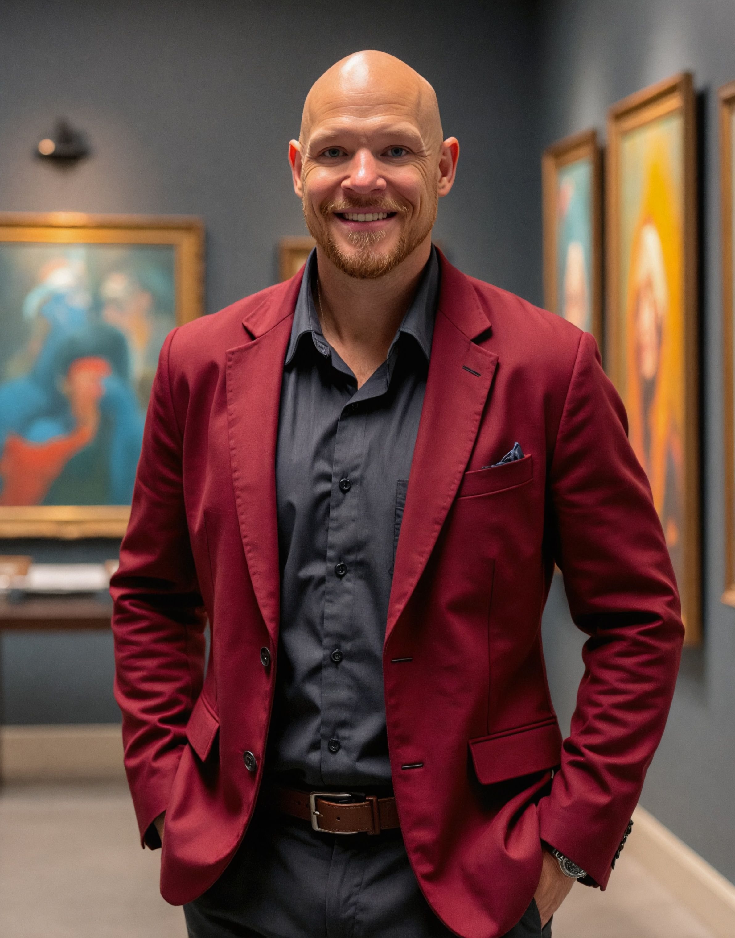 Portrait of Calvin Vernon