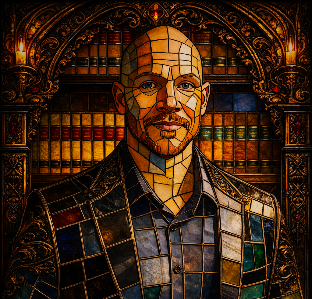 Geometric brain motif